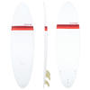 Surfboard Hardboard 500 Egg 6'6" mit 3 Finnen