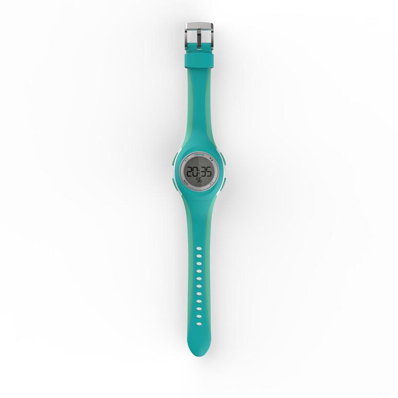 Hardloophorloge met stopwatch W200 S pastelgroen