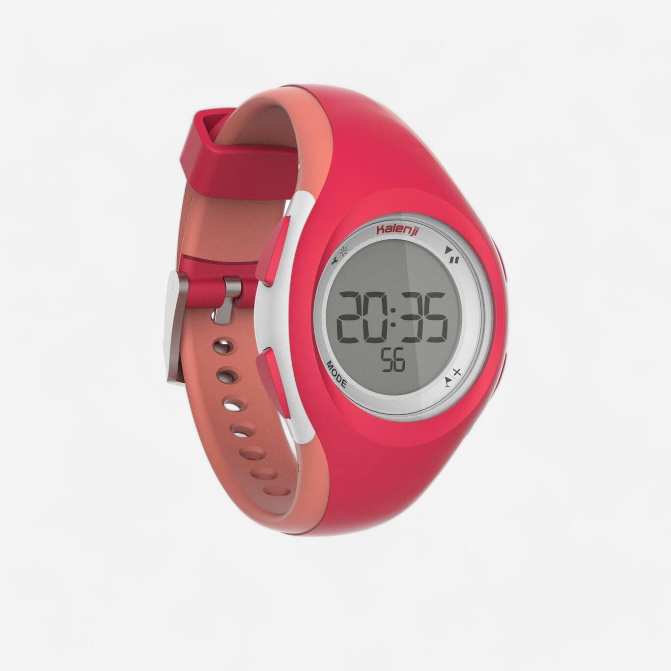 Stopwatch lari W200 S wanita - Pink dan Coral