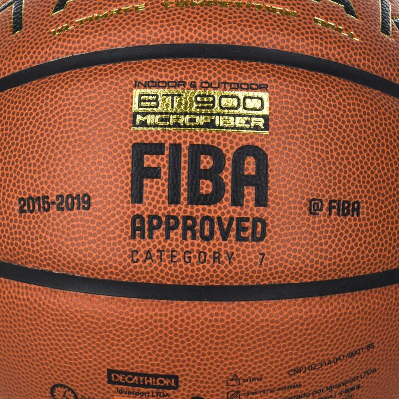 Balón Baloncesto Tarmak BT900 Talla 7 FIBA