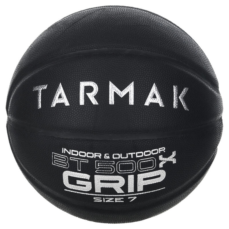 BT500X Grip Adult Size 7 Basketball - Black Great ball feel