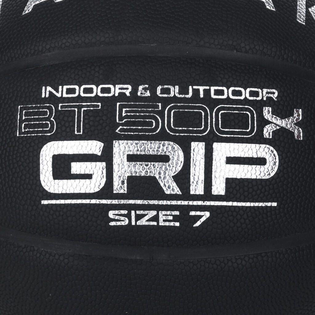 Μπάλα BT500X GRIP Μέγεθος 7 - Μαύρο, Γκρι, Λευκό