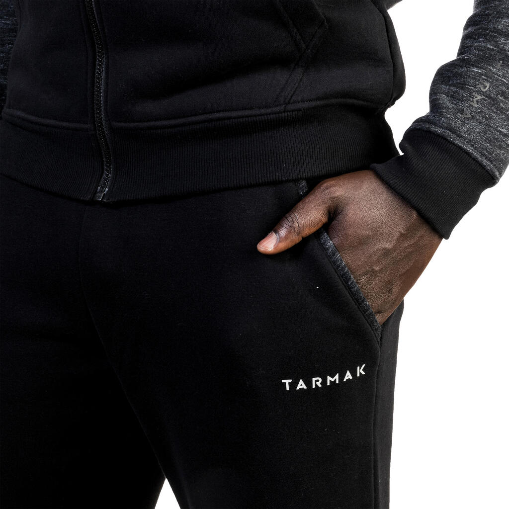 Men's Basketball Bottoms P500 - Black/Grey