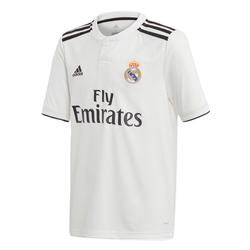 Maillot football adulte Real Madrid domicile blanc 18/19