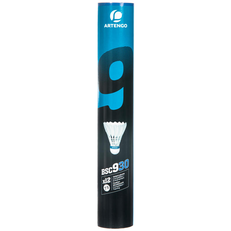 VOLANTS DE BADMINTON BSC930 (VITESSE 78 - HOMOLOGUE FFBAD STANDARD) - tube de 12 VOLANTS DE BADMINTON BSC930 (VITESSE 78 - HOMOLOGUE FFBAD STANDARD) - tube de 12