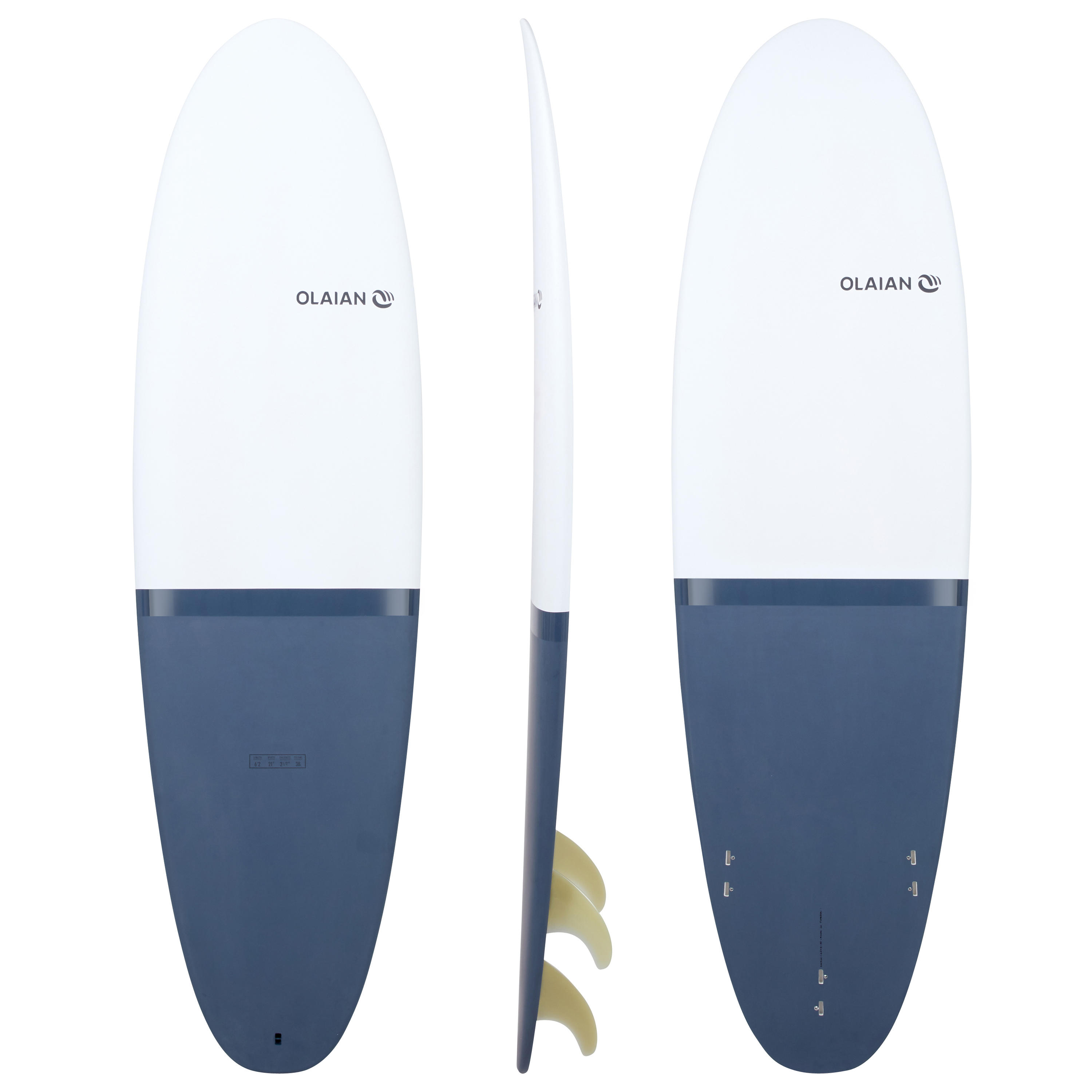 900 egg Hard surfboard 6'2 Longboard 