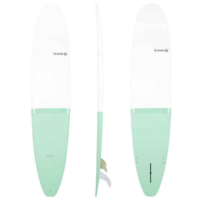 Surfboard Longboard 900 klassisch 9' inkl. 2+1 Finnen.