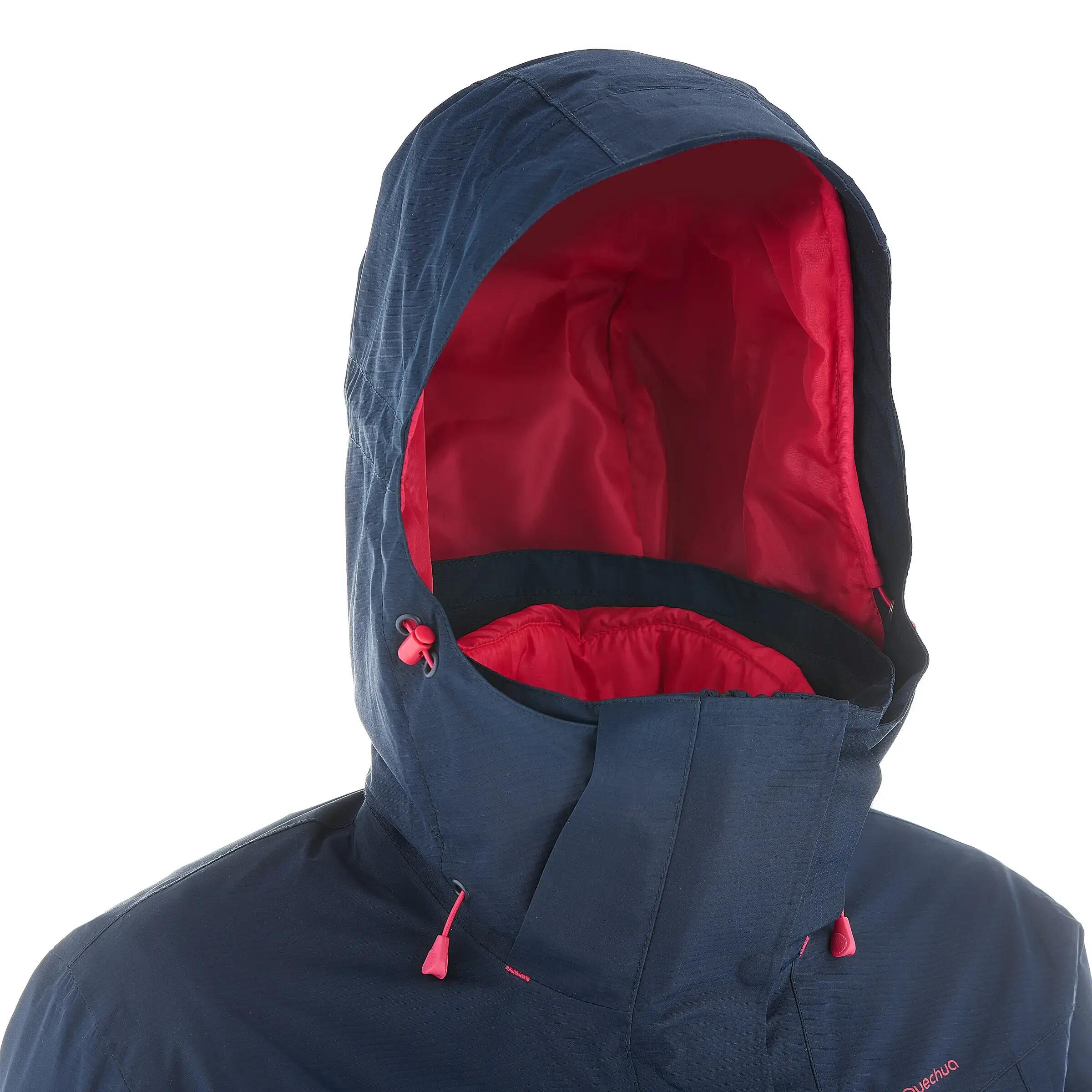 Forclaz 200 Rain Warm 3-in-1 Women's Hiking Jacket - Blue 4/8