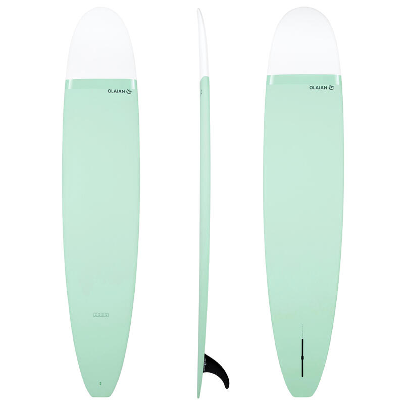 Surfboard Longboard 900 Nose Rider 9'4" inkl. 1 Finne