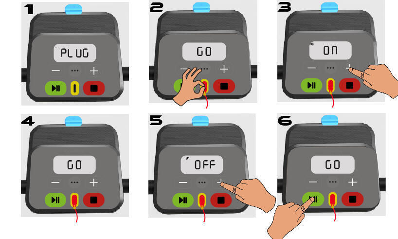PREGUNTAS FRECUENTES Aviso sonoro on-off