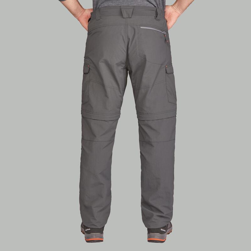 Forclaz 100 convertible hiking trousers FORCLAZ Decathlon