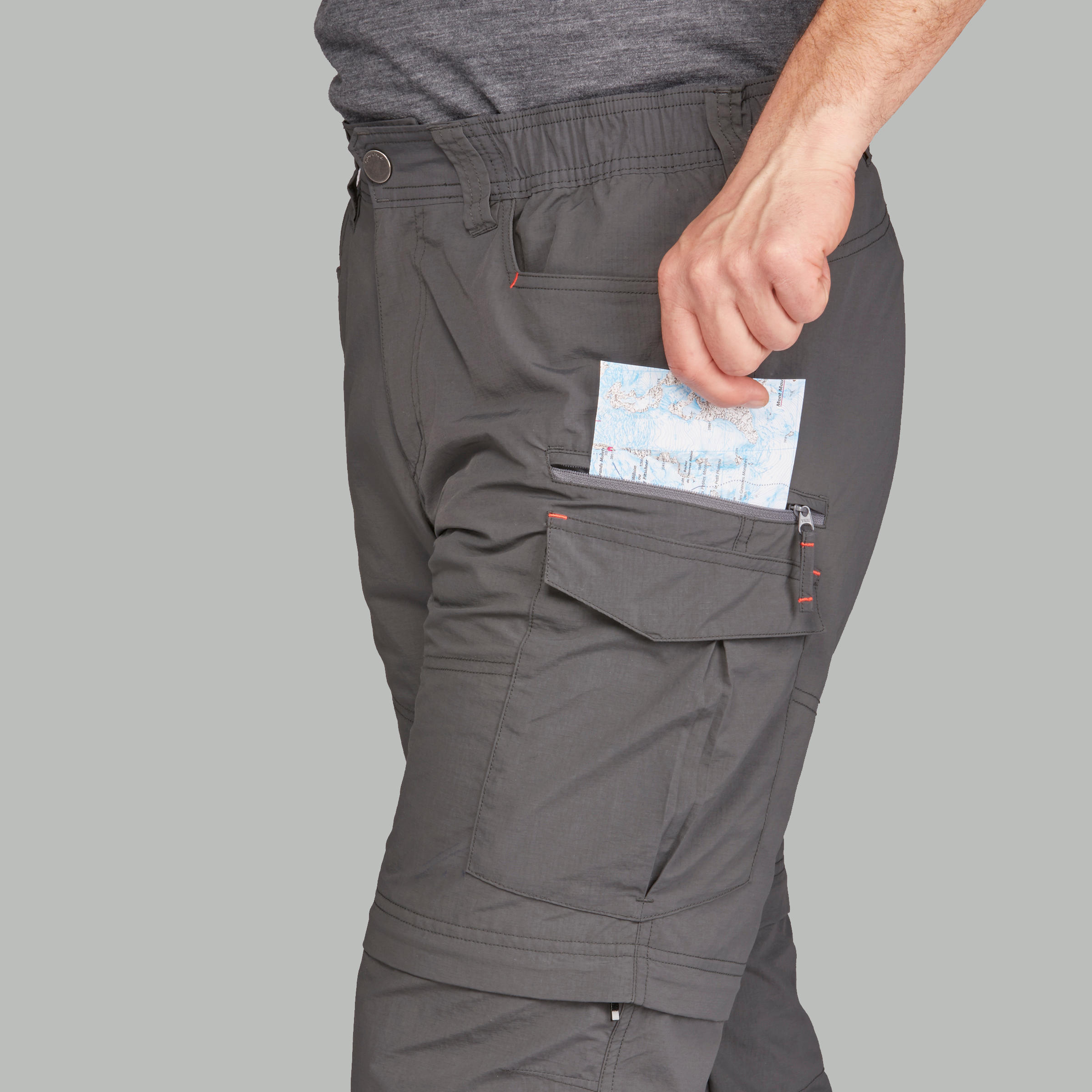 Pantalon transformable hombre deals