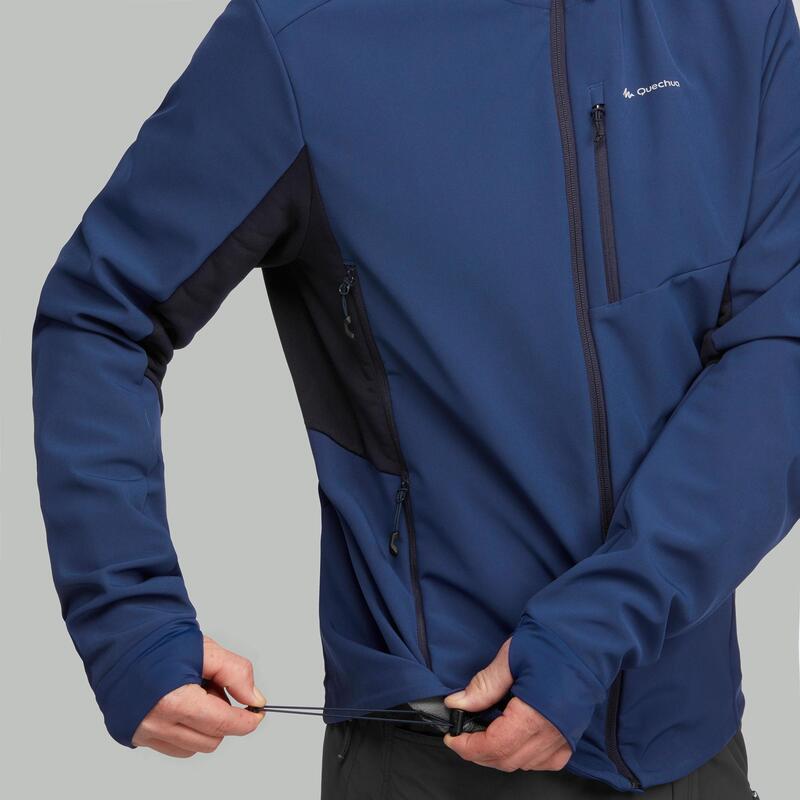 Softshell de montaña y trekking Hombre Forclaz Trek500 WindWarm