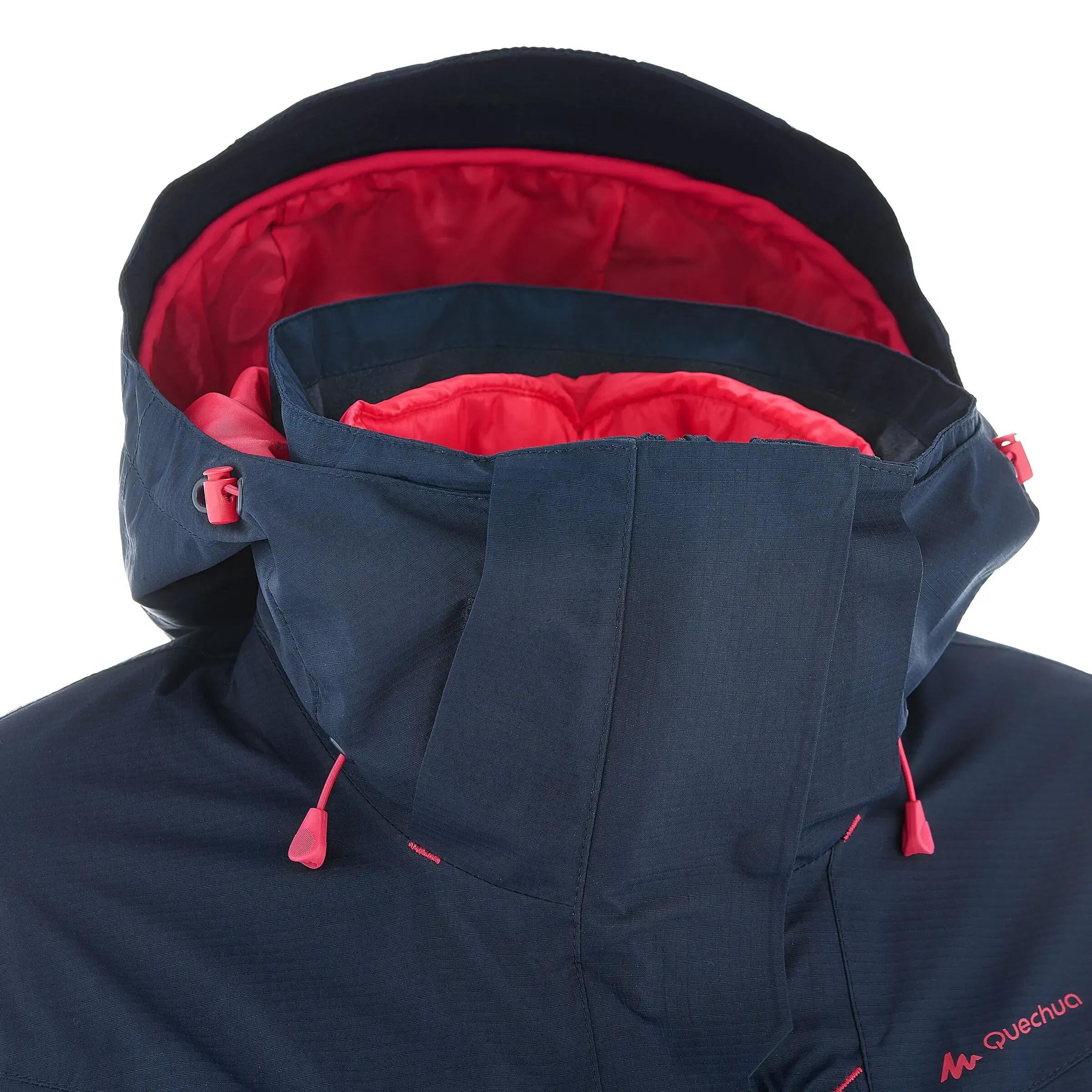 Forclaz 200 Rain Warm 3-in-1 Women's Hiking Jacket - Blue 7/8