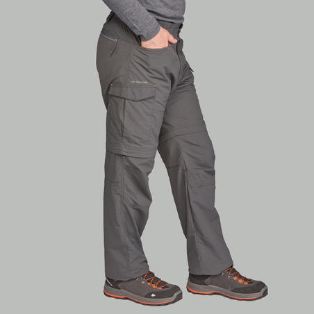 Pantalon Modulable de Trek Montagne - Trek 100 - Hommes