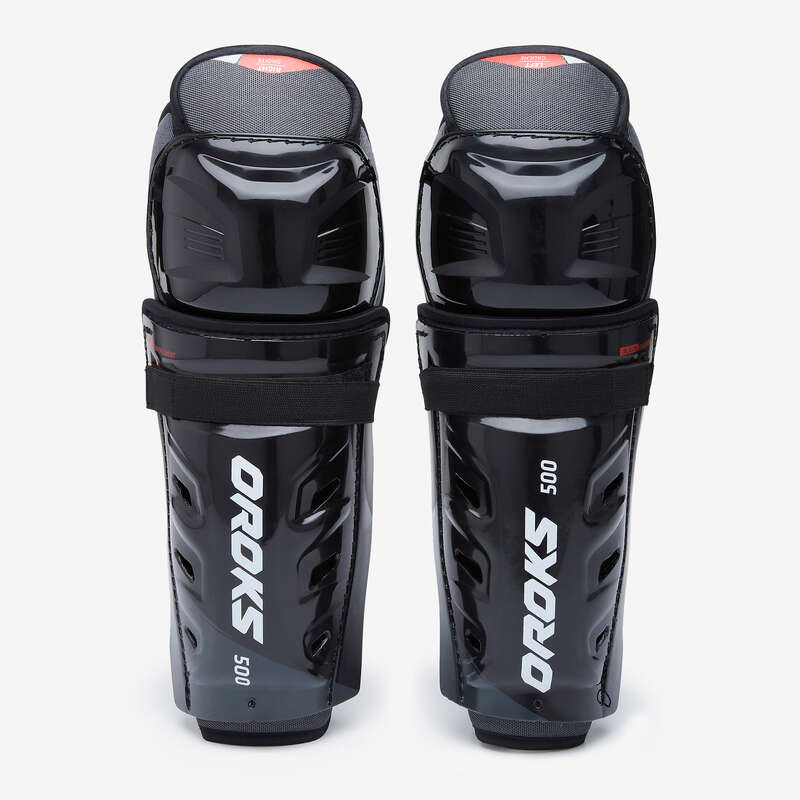 OROKS IH 500 JR Hockey Shin Guards Decathlon