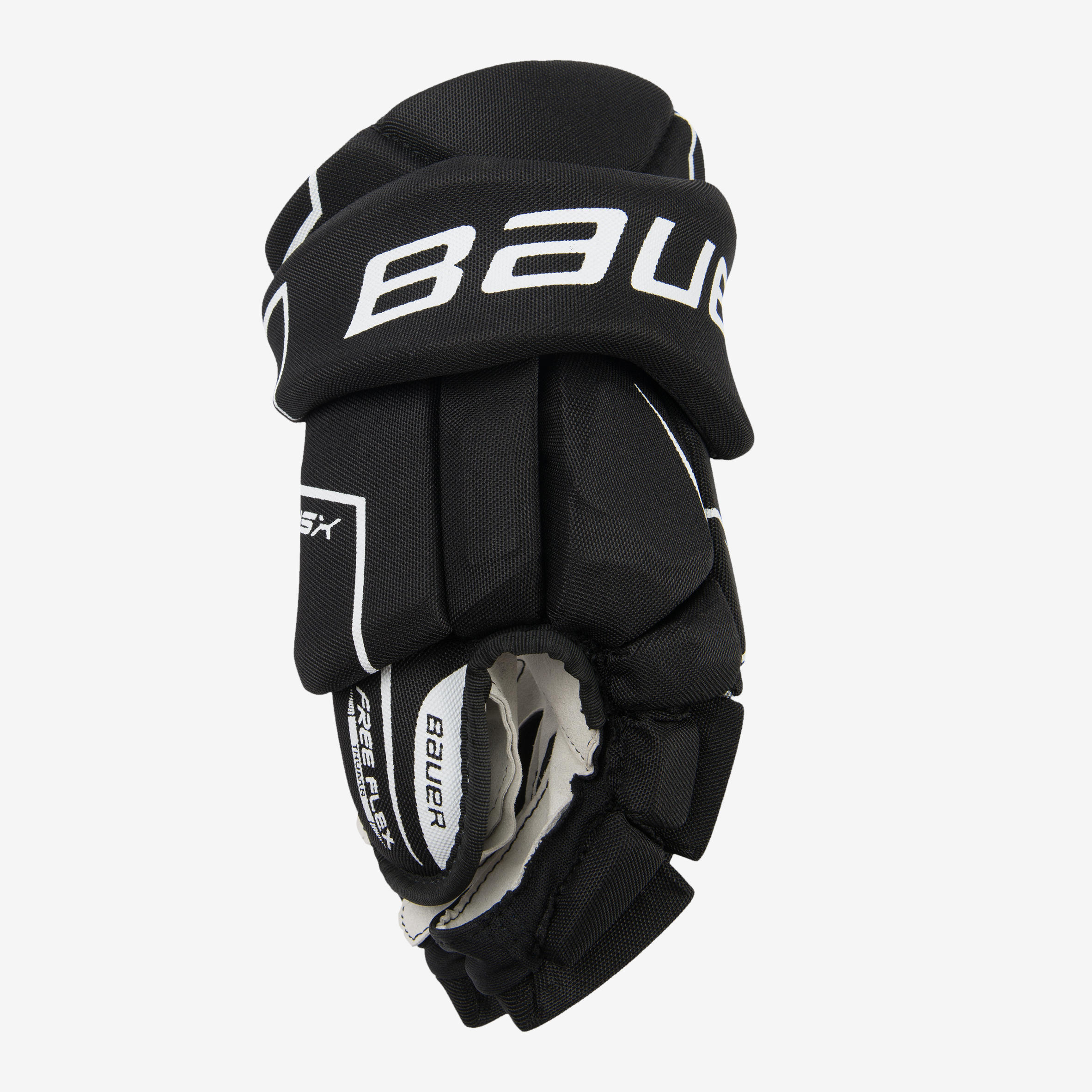 Bauer nsx s18. Перчатки Bauer s18 NSX Junior black10. Бауэр НСХ перчатки. Bauer NSX logo.