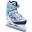 PATIN A GLACE FIT100 JR GRIS/TURQUOISE FILLE