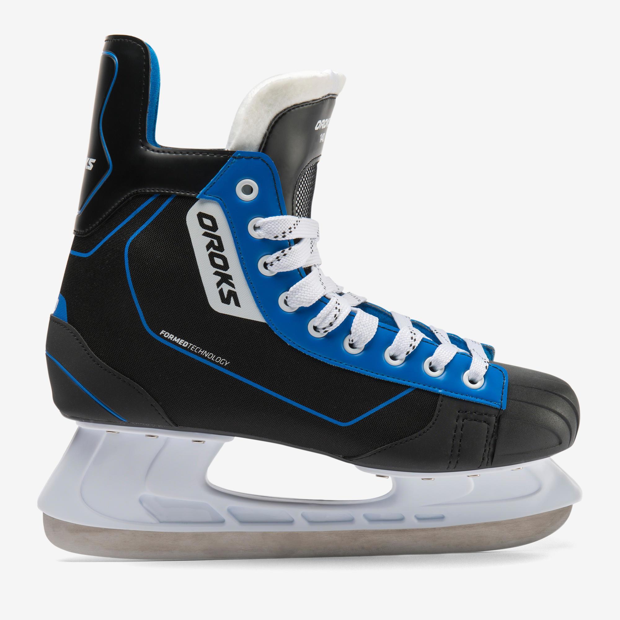 Patins de hockey sur glace adulte PATIN DE HOCKEY IH 140 ...