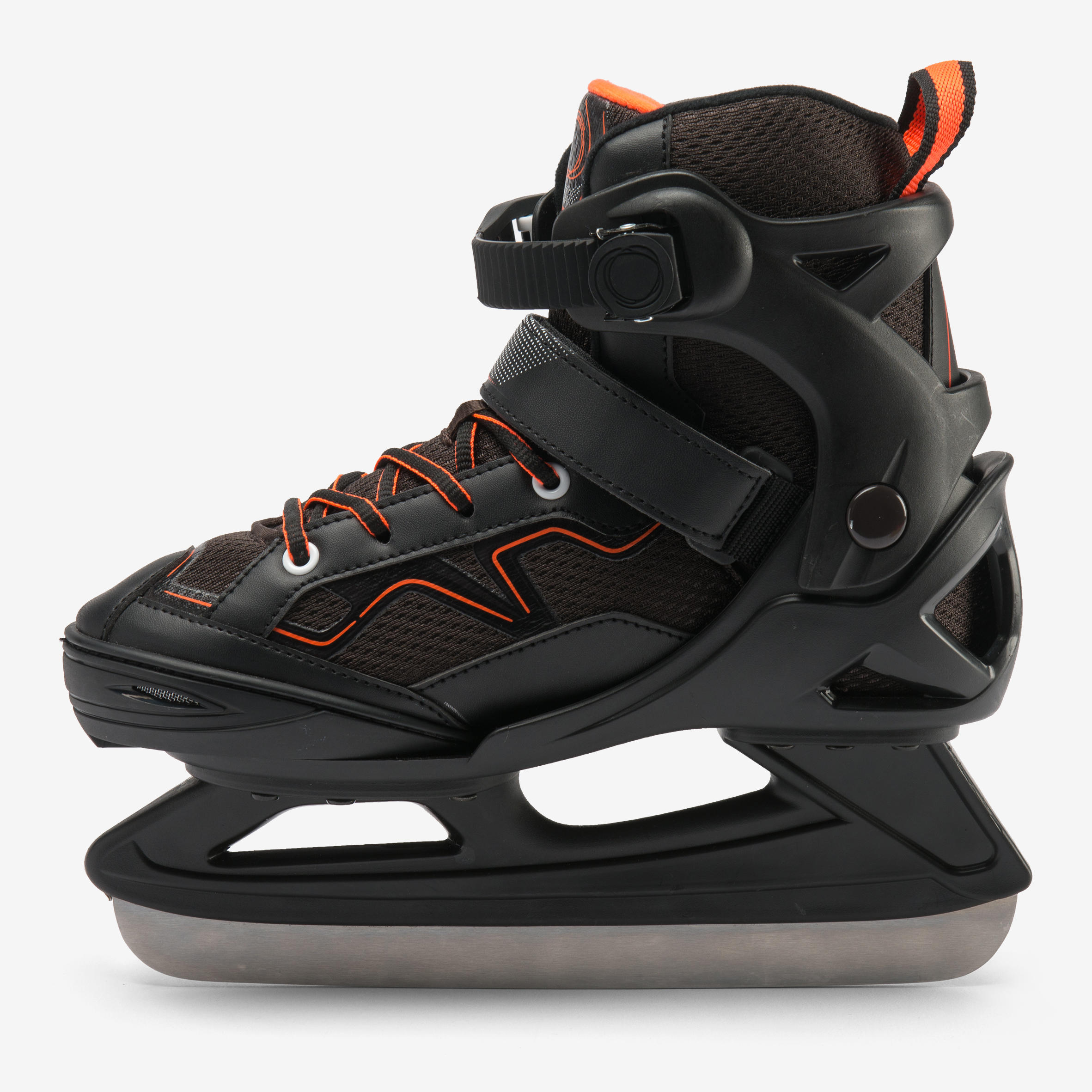 Patins à glace Decathlon Oxelo FIT500 femme 41 blanc bleu gris