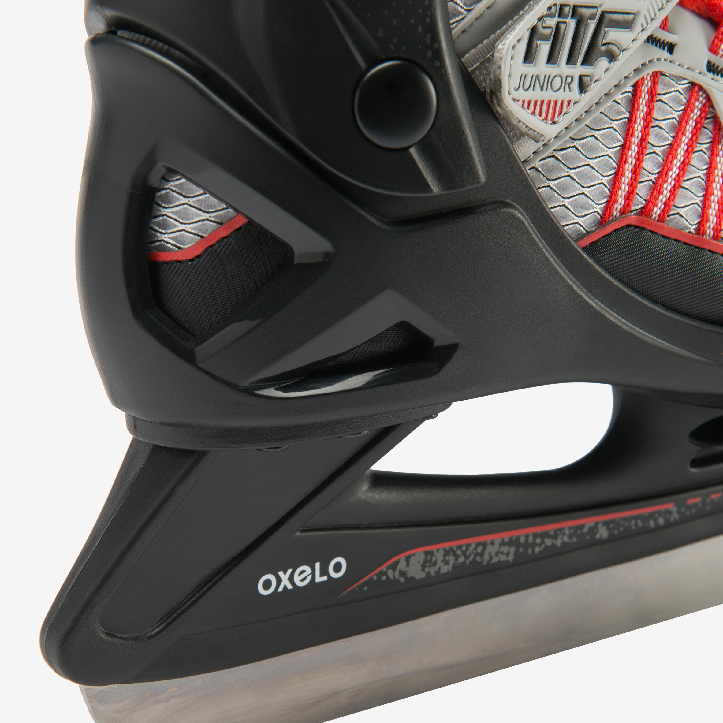 Patins à glace avec 4 tailles ajustables enfant – FIT 500 chaud - OXELO