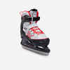 Kids' Ice Skates Fit 500 - Grey/Red