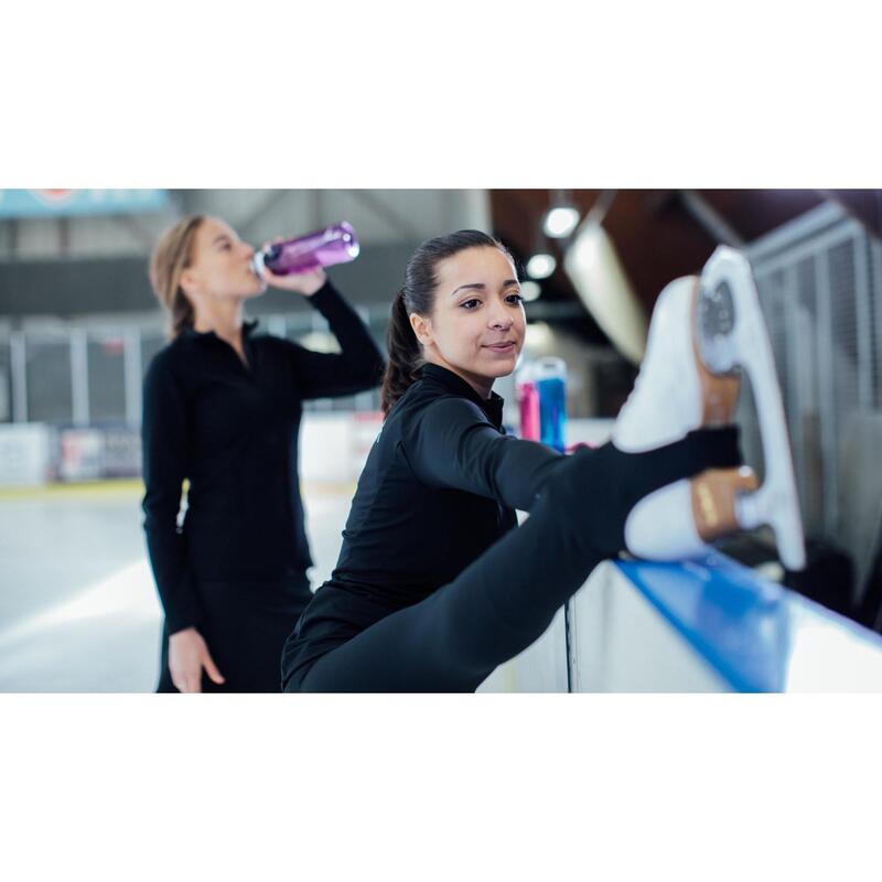 Kunstschaatsbroek voor volwassenen training zwart