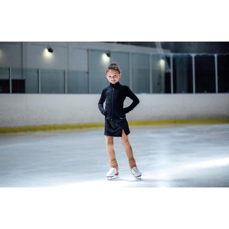 Kids' Figure Skating Skirt - Black