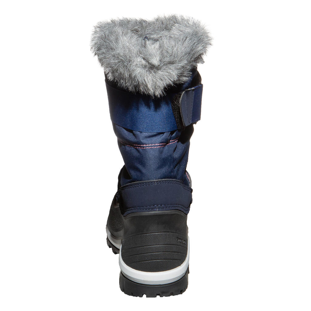 Women's Warm Waterproof High Snow Boots SH500 X-Warm