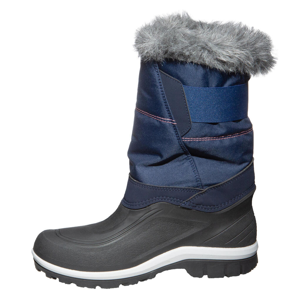 Women's Warm Waterproof High Snow Boots SH500 X-Warm