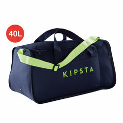 Sac de sports collectifs Kipocket 40 litres bleu jaune