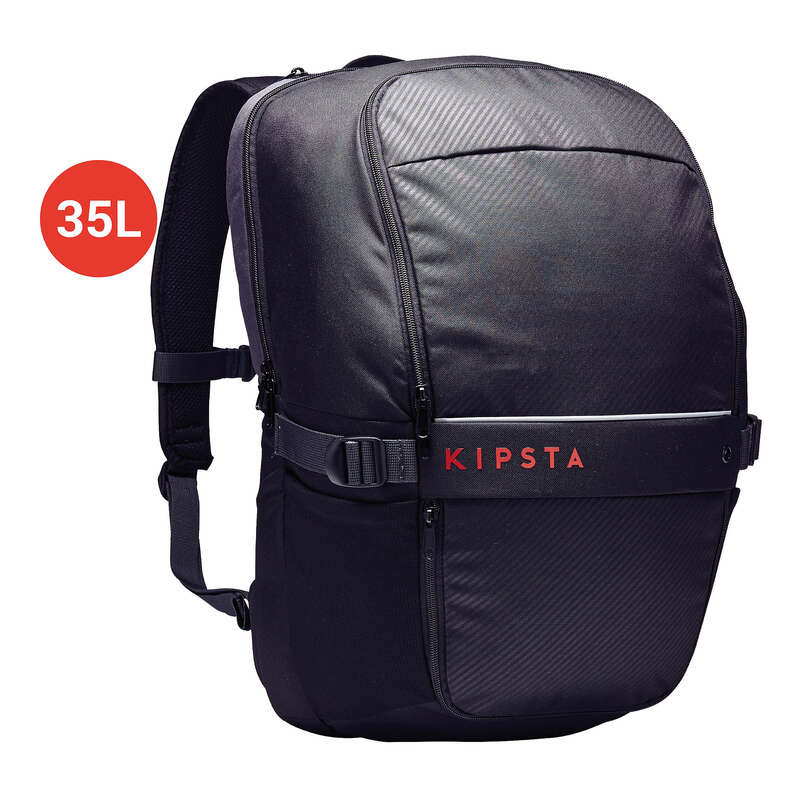 KIPSTA 35L Team Sports Backpack Essential Black/Carbon...