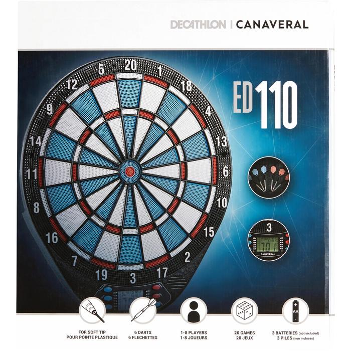 CIBLE DE FLÉCHETTES ELECTRONIQUE ED110 CANAVERAL Decathlon
