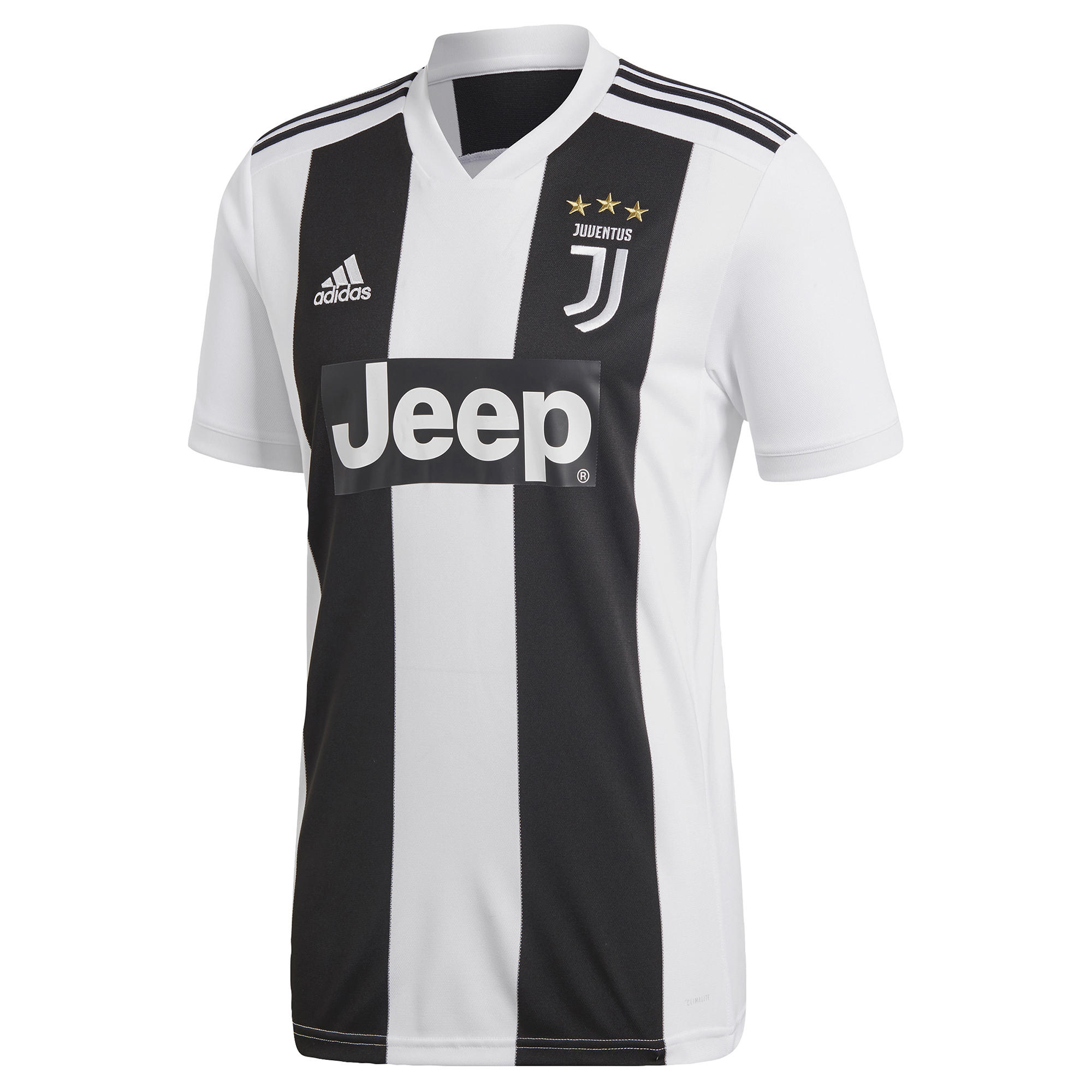 Juventus F.C. Kids' Replica Home Football Shirt - White/Black 1/1