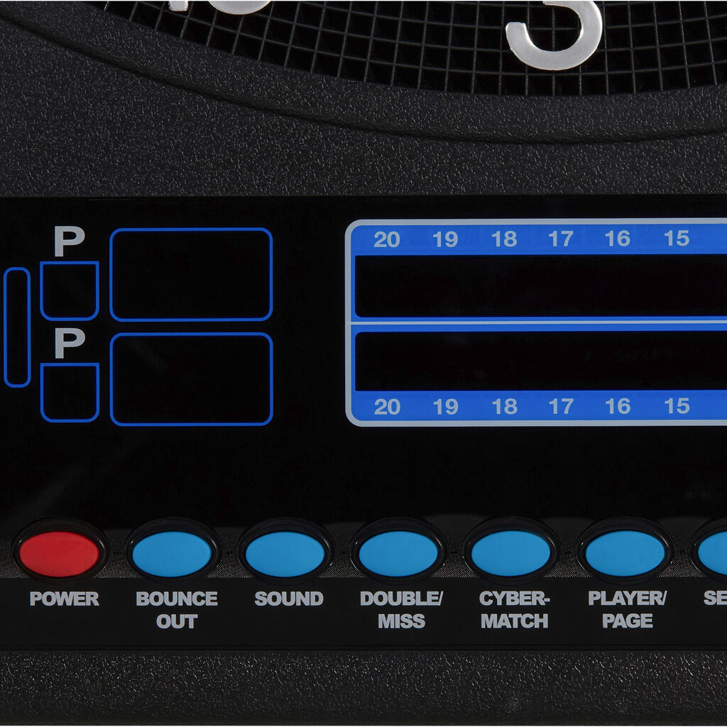 Elektronische Dartscheibe - ED520 Softdart mit 12 Pfeilen