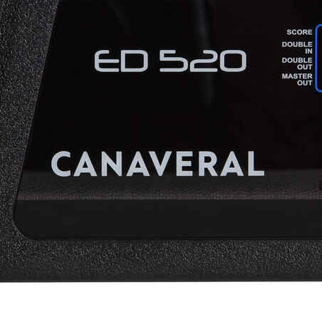 Dartscheibe ED520 Softdart elektronisch mit 12 Pfeilen