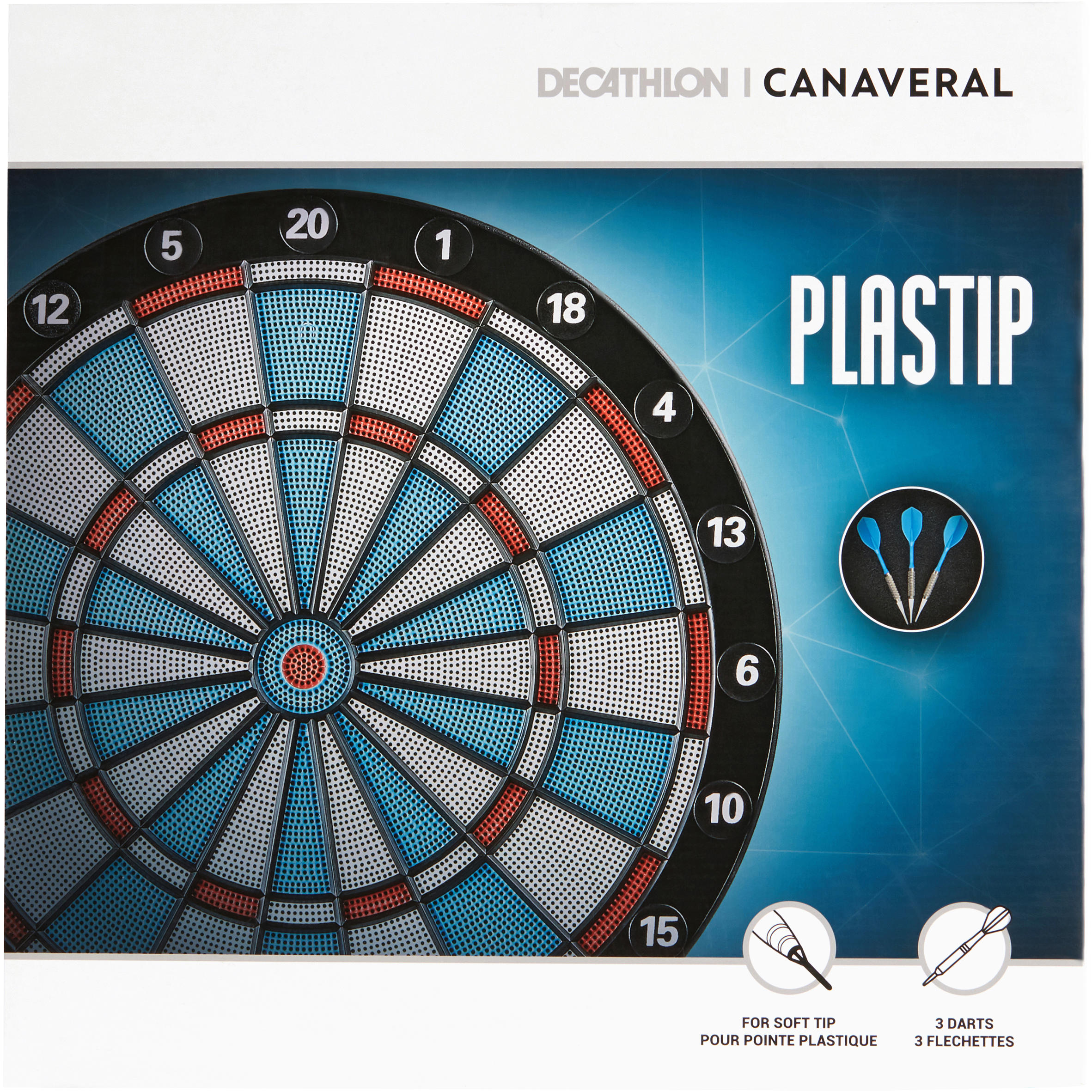 Plastip Dartboard - CANAVERAL