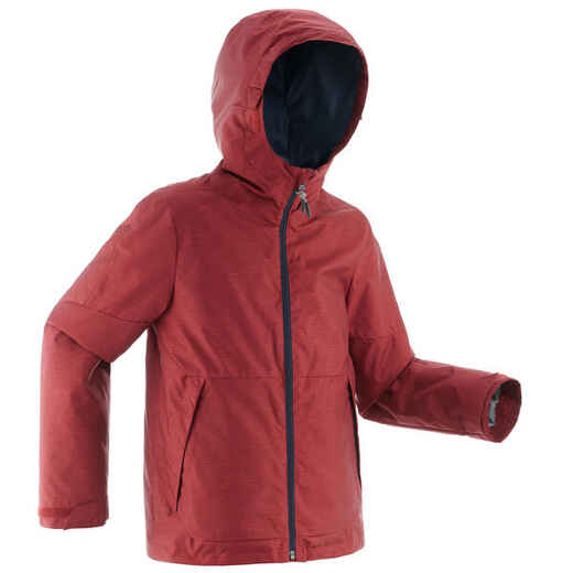 
      SH100 Warm Child's Snow Hiking Jacket-Red
  