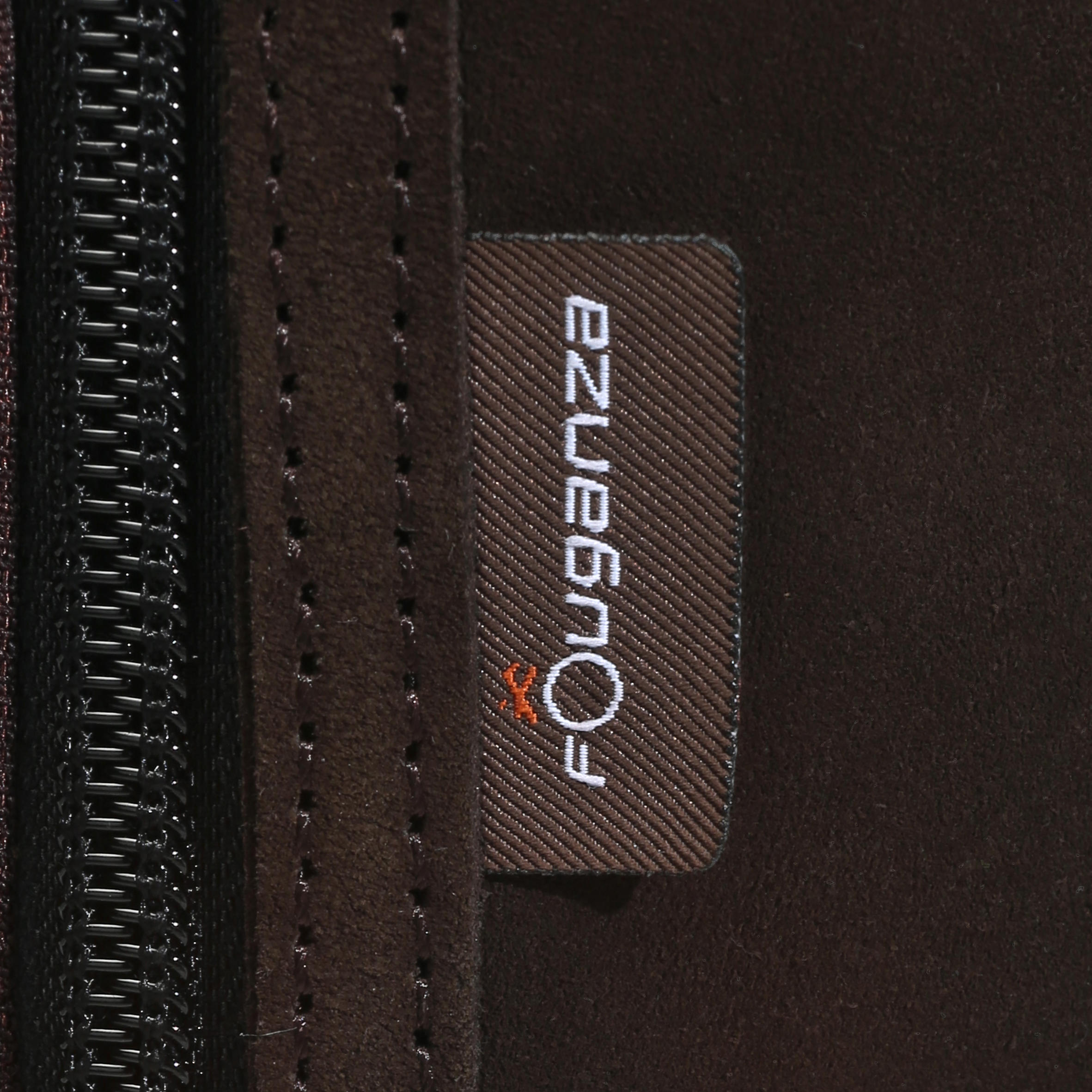 Sentier Adult Gusseted Horse Riding Half Chaps - Brown 9/10