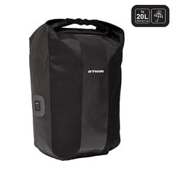 M Wave Borsa Per Bicicletta Scatola Top Case 17 Litro Con Serratura Portapacchi Accessori Per Biciclette Sport E Viaggi