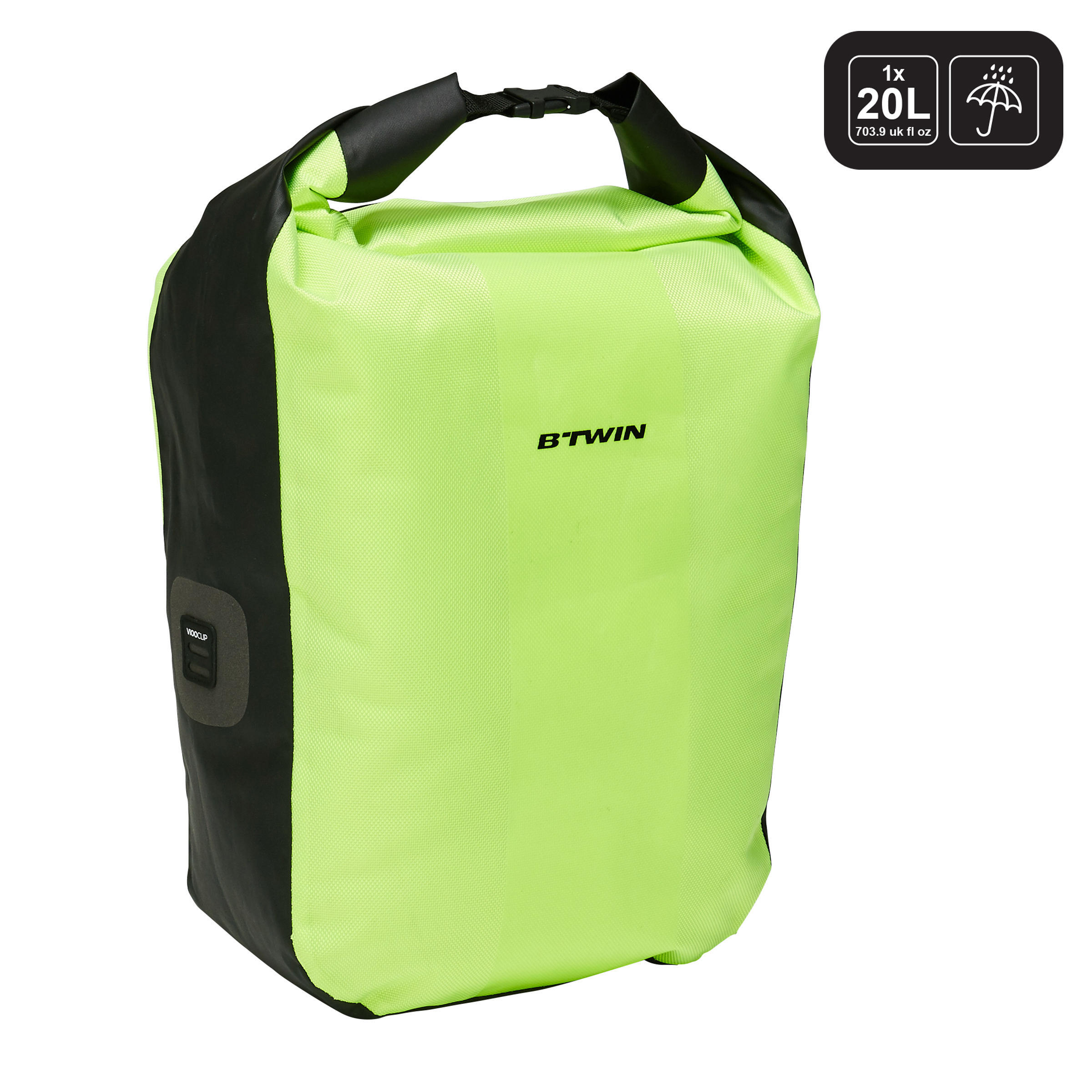 ELOPS 500 Pannier Rack 20L Waterproof Bike Bag - Yellow