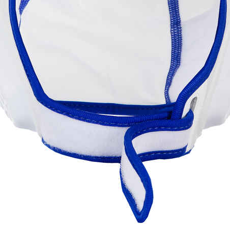 Balta vaikiška vandensvydžio kepuraitė su kontaktinėmis juostomis „Easyplay“