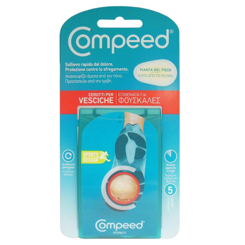 Cerotti per vesciche Compeed pianta del piede confezione di 5 cerotti