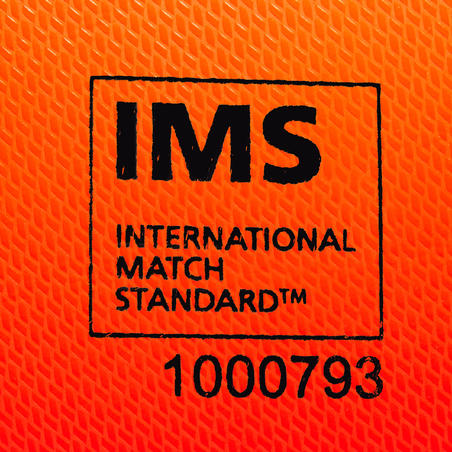 Гібридний м'яч F100, розмір 5 - Помаранчевий