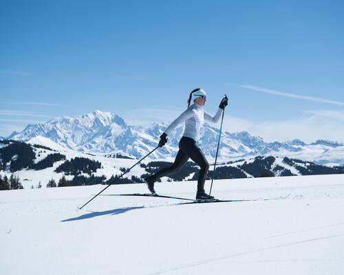 classic cross-country skiing