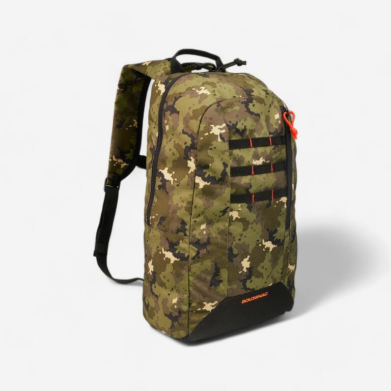 Green Camo Signature Bag - Travel Sneaker Backpack