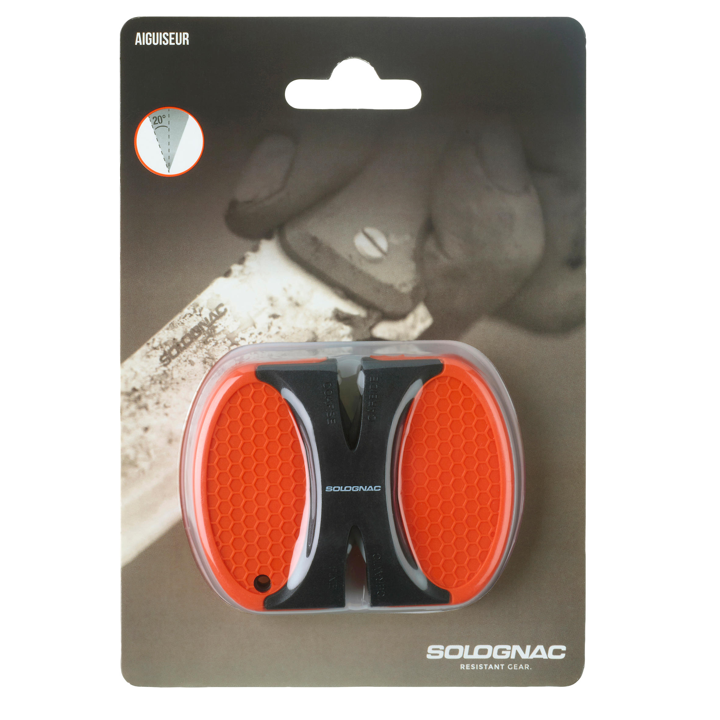 Double-Sided Quick Sharpener - SOLOGNAC