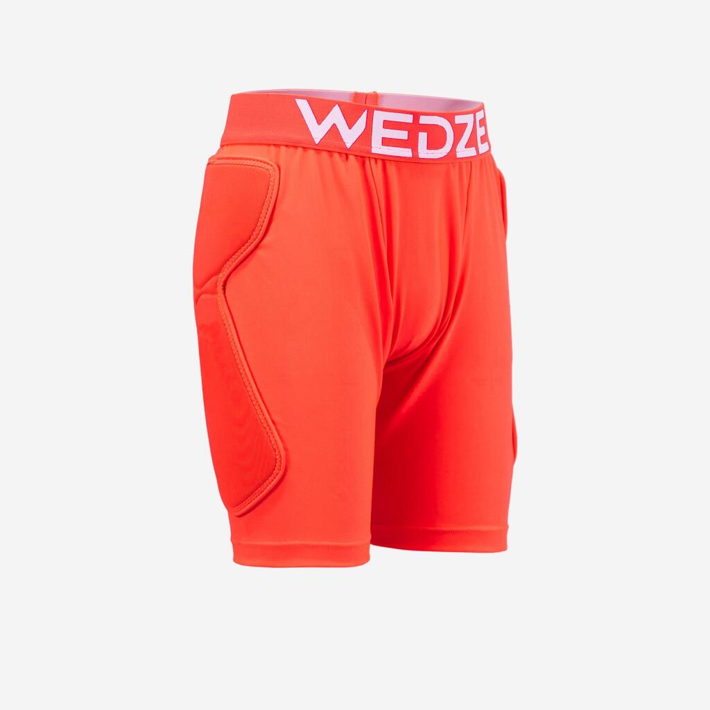 Παιδικό κοντό κολάν προστασίας για snowboard και σκι dsh 100 - πορτοκαλί