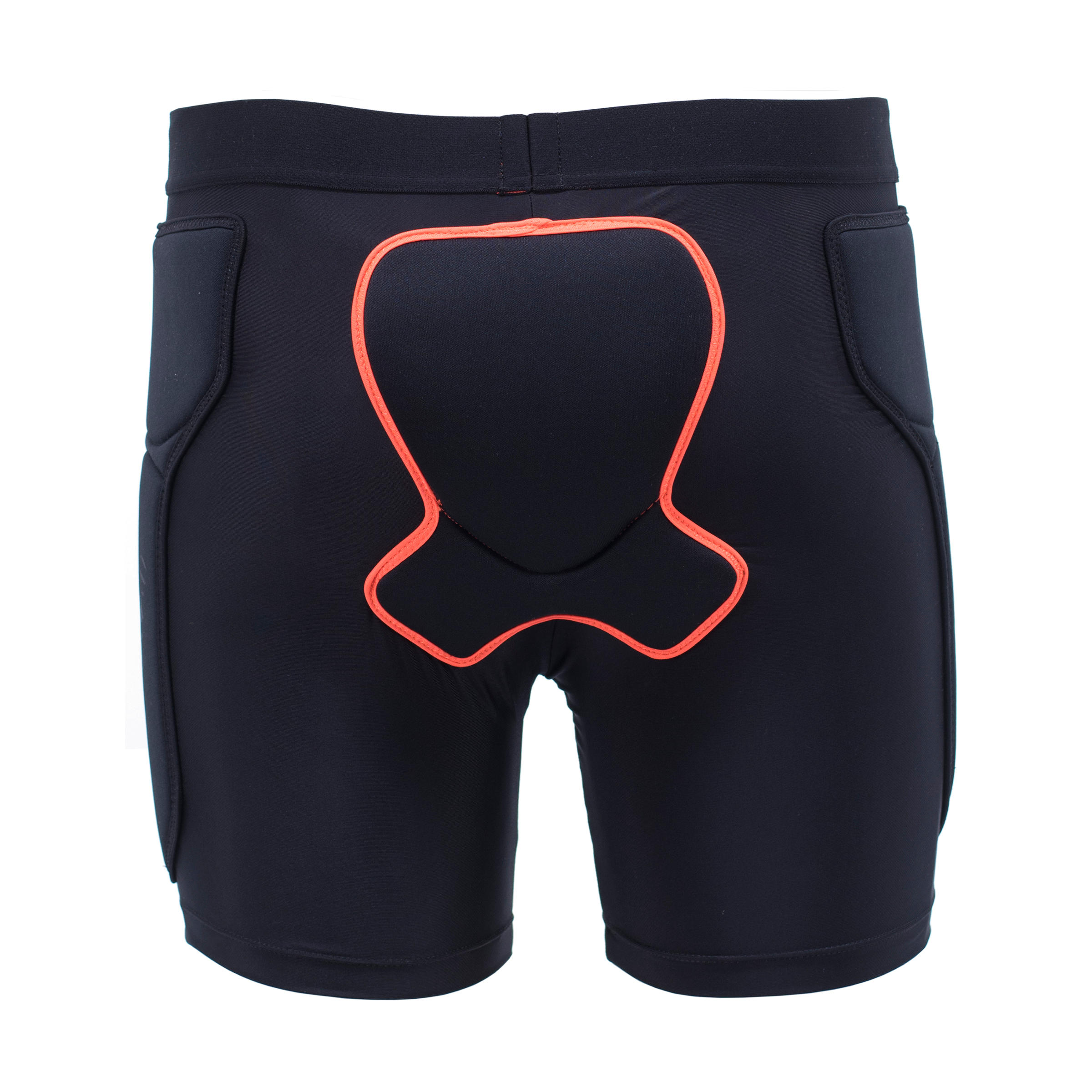 Adult Skiing and Snowboarding Protection Shorts Black Decathlon