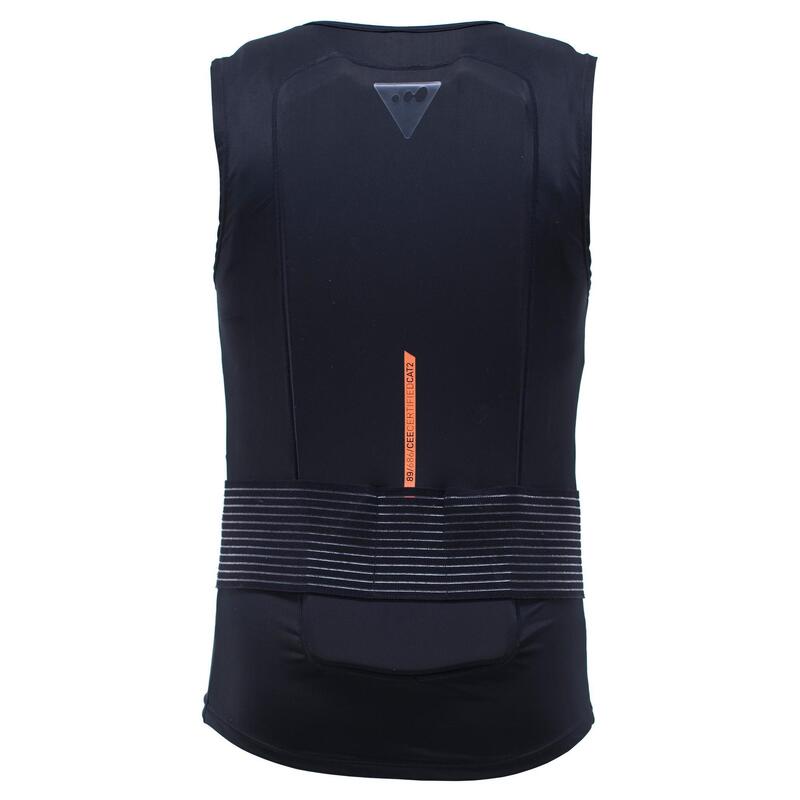 Colete de Proteção Dorsal de Snowboard e Ski Adulto DBCK 100 Adulto Preto